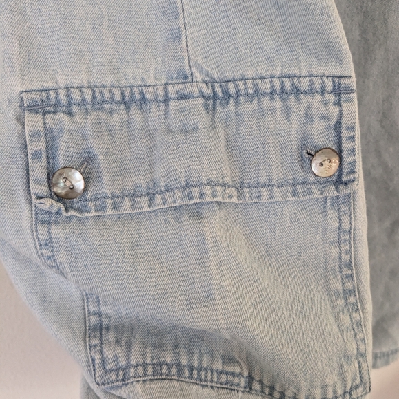 Vintage AML denim jumper 100% cotton size medium - Picture 3 of 5